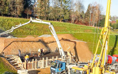 Auch im Winter wird am „Houbugl“ gearbeitet