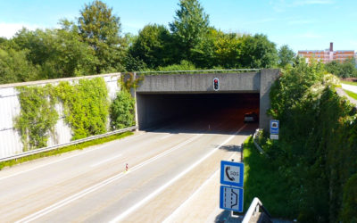 Tunnelsperrung wegen Beweisaufnahme